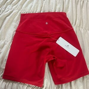 crz yoga size 4 - 6” biker short